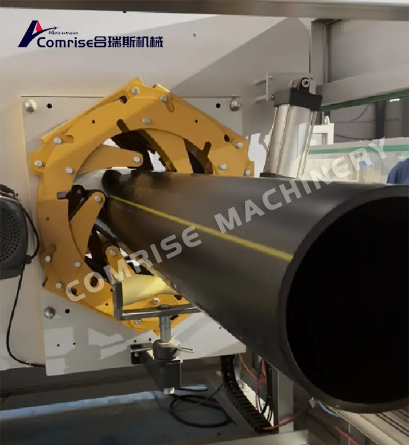 200-500mm HDPE पाइप मिसिन परीक्षण ग्राहक सन्तुष्टि पूरा भयो 200-500mm HDPE पाइप मिसिन परीक्षण ग्राहक सन्तुष्टि पूरा भयो