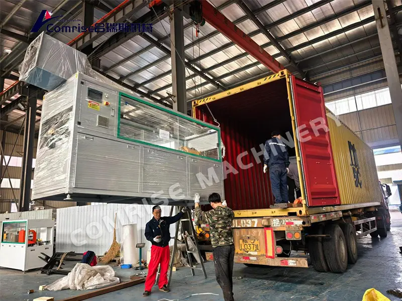 Comrise ले ढुवानीमा बृद्धि भएको अनुभव गरिरहेको छ, पाइप मेसिनका धेरै एकाइहरू हाल लोड भइरहेको छ