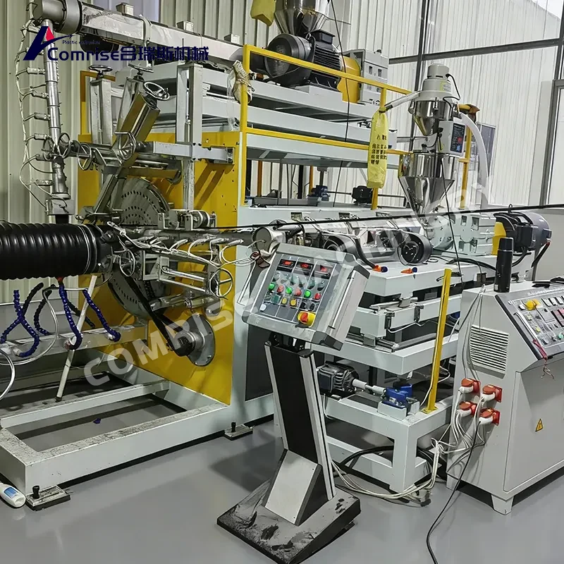 Steel Strip Reinforced Spiral Winding Pipe Machine